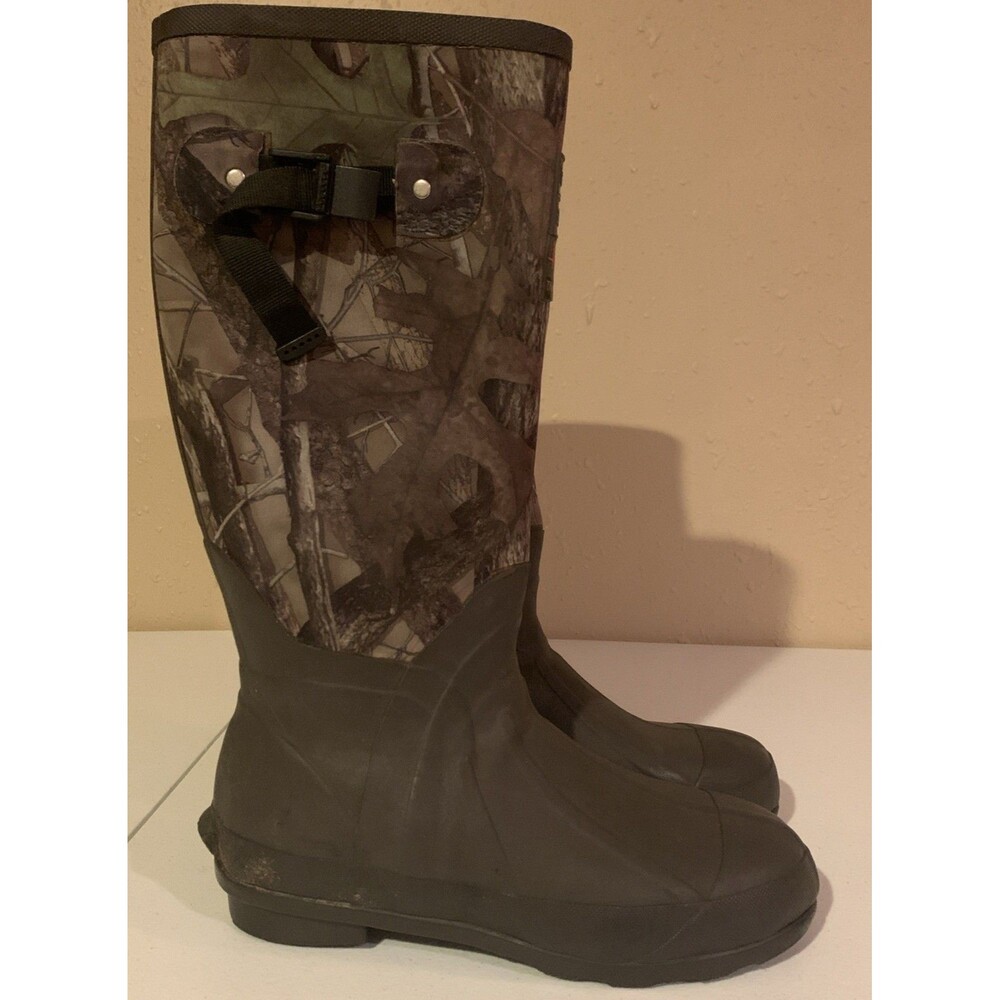 Tamarack Scent Free Insulated Rubber Boots Men's 8 Hunting True Timber 400g